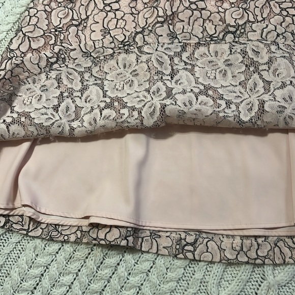 Antonio Melani Emma Lace pink black Dress  size 2 - Picture 10 of 10